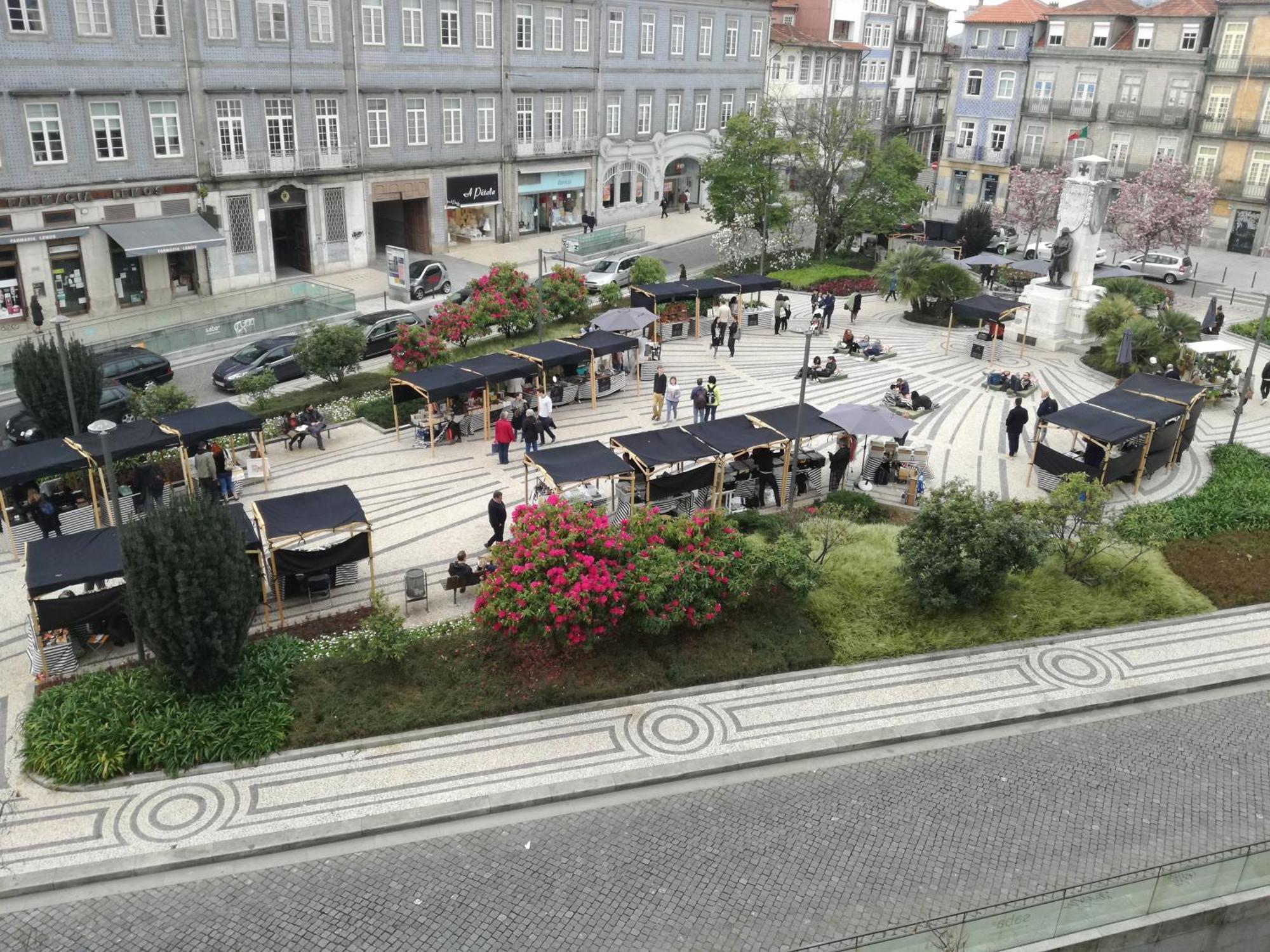 Carlos Alberto Balcony Apt Porto Exterior photo